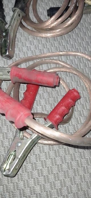 Cables de arranque de batería coche