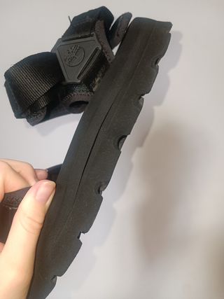 Sandalias negras Timberland