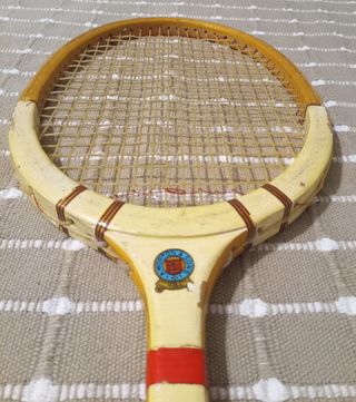 Racchetta da tennis antica WORTON & SONS
