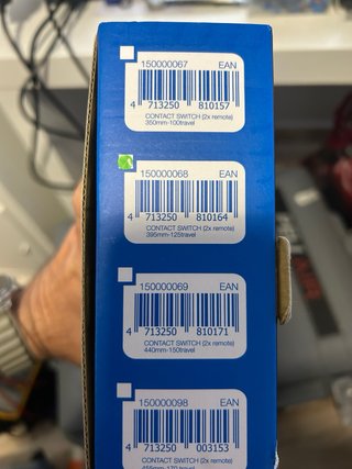Tija telescopica Giant Contact Switch 395-125