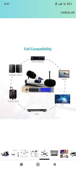 2 microfonos inalámbricos