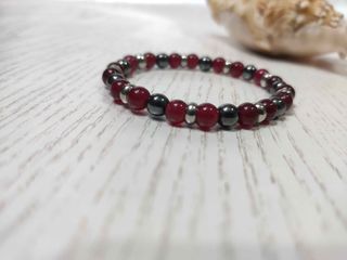 Pulsera cuarzo rojo