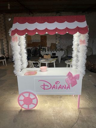 Carrito para eventos ferias etc