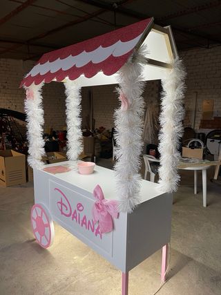 Carrito para eventos ferias etc