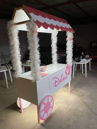 Carrito para eventos ferias etc