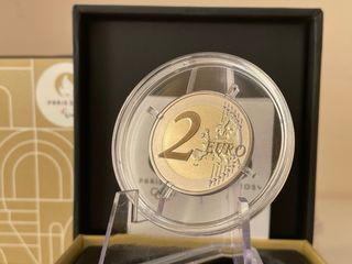 2 euro Reverse Proof Francia 2024 Tour Eiffel