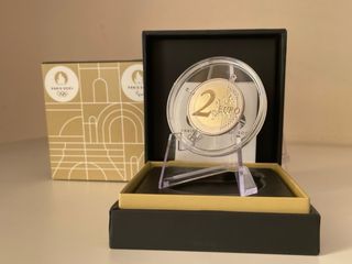 2 euro Reverse Proof Francia 2024 Tour Eiffel