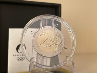 2 euro Reverse Proof Francia 2024 Tour Eiffel