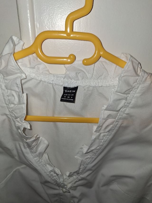 Blusa blanca Shein