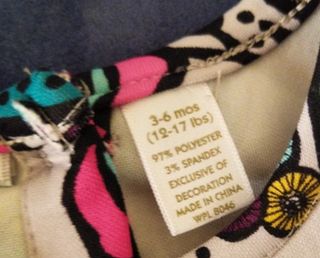 Vestito a fiori First Impressions + culotte