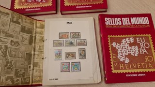Colección Sellos del mundo Filatelia