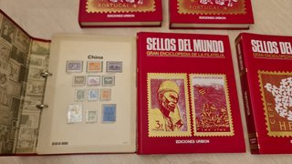 Colección Sellos del mundo Filatelia