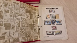 Colección Sellos del mundo Filatelia