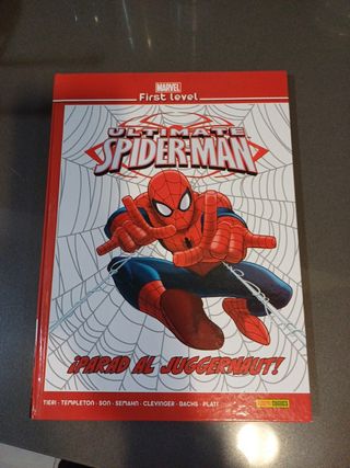 Marvel First Level 9. Ultimate Spiderman : ¡Parad al Juggernaut!
