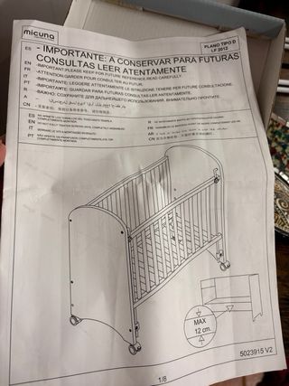 Cuna prenatal Copito