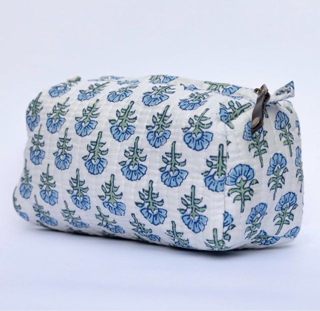 Neceser hecho a mano en la India