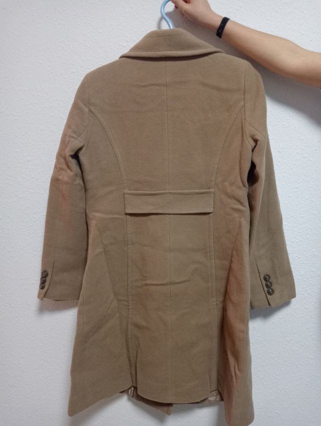 Abrigo marrón de paño