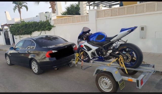 Alquiler de remolque moto o trasporte