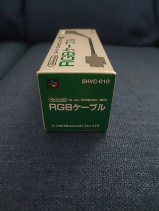 Cable RGB original Nintendo SNES JAP