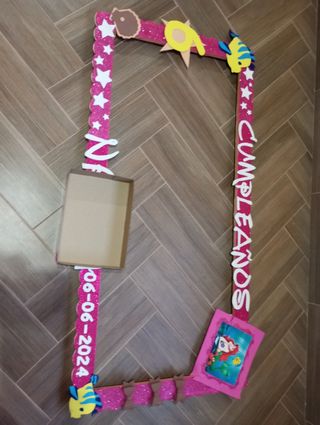 Marco para fotos. Photocall