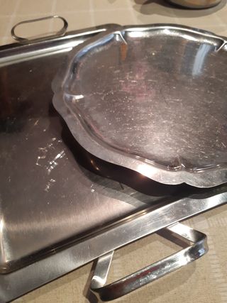 LOTE MENAJE DE ACERO INOXIDABLE