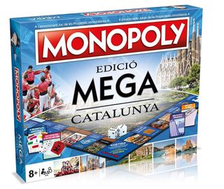 MONOPOLY MEGA Juegos de Mesa - Edición Catalonia: