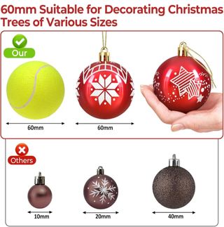 BOLAS DE NAVIDAD, ARBOL, A ESTRENAR