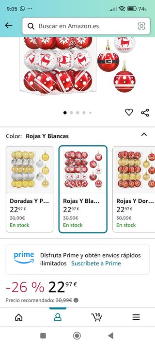 BOLAS DE NAVIDAD, ARBOL, A ESTRENAR