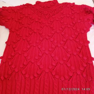 Jersey lana rojo M