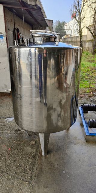 Depósito inox 1000l espejo