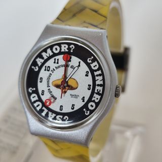 Swatch vintage amor o dinero