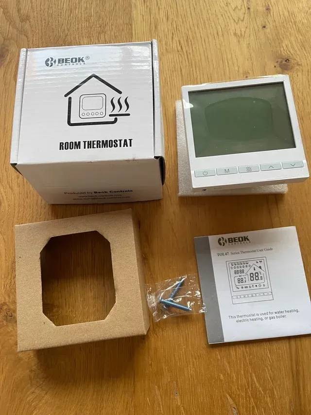 Termostato BEOK TOL47WIFI-WPB