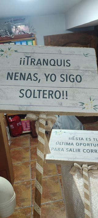 Pancarta para boda