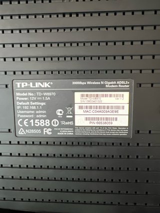 Modem Router TP-LINK TD-8970
