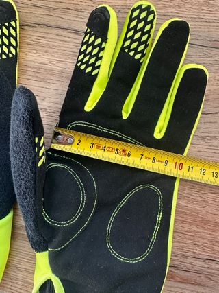 Guanti invernali da bici Decathlon riflettenti