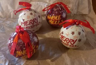 Palline natalizie musicali