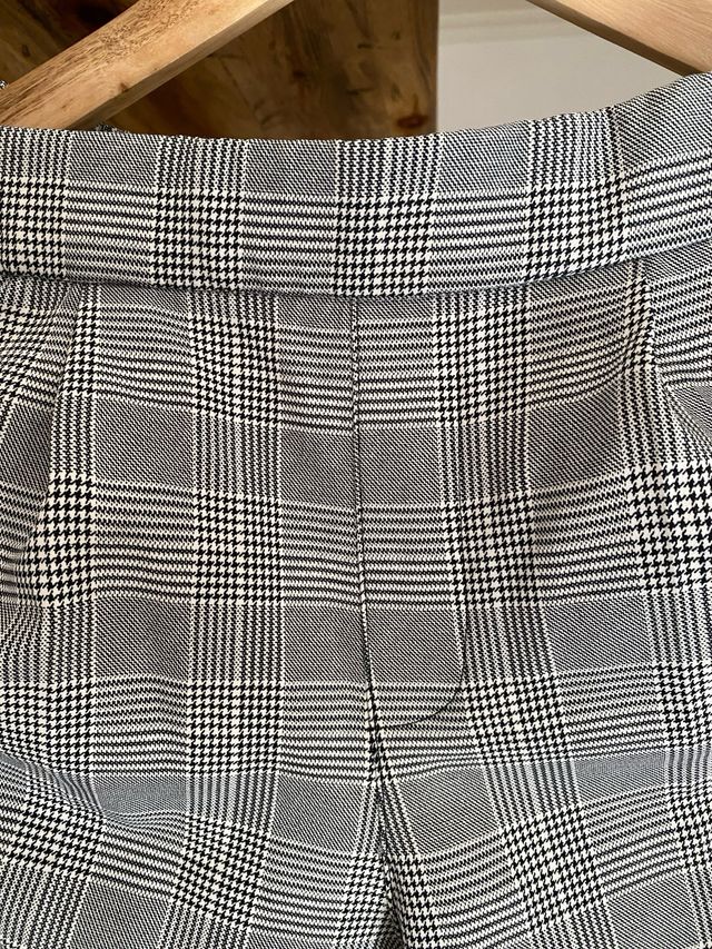 Pantalón de cuadros Pull & Bear