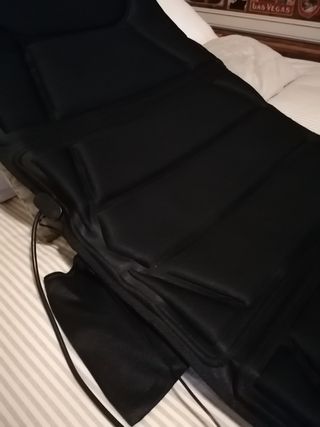 Colchoneta de masajes y calor