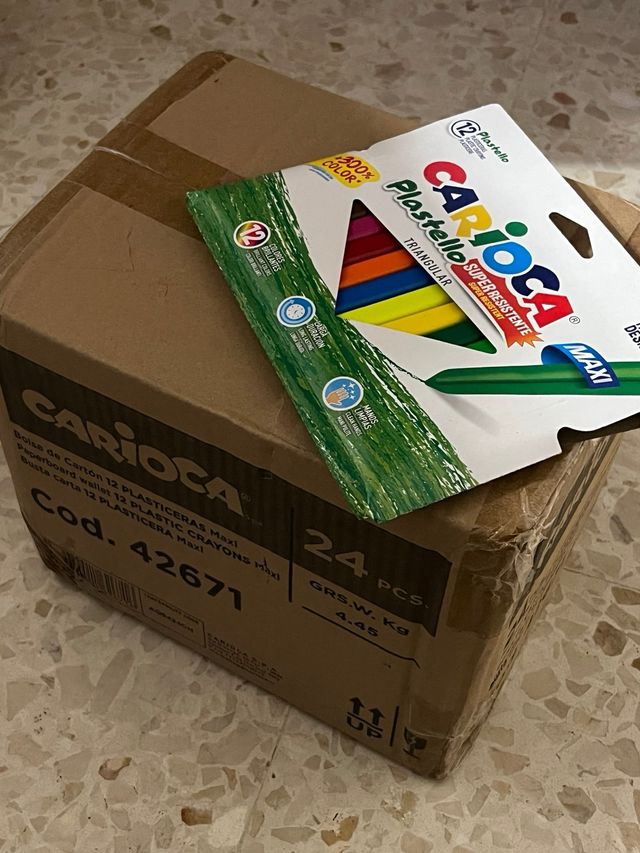 24 ceras Carioca Maxi A ESTRENAR