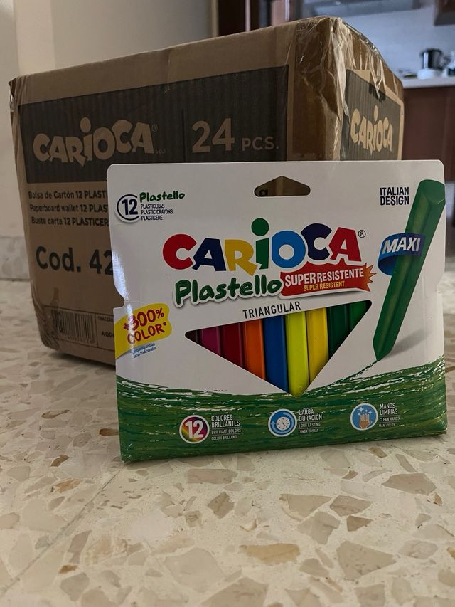 24 ceras Carioca Maxi A ESTRENAR