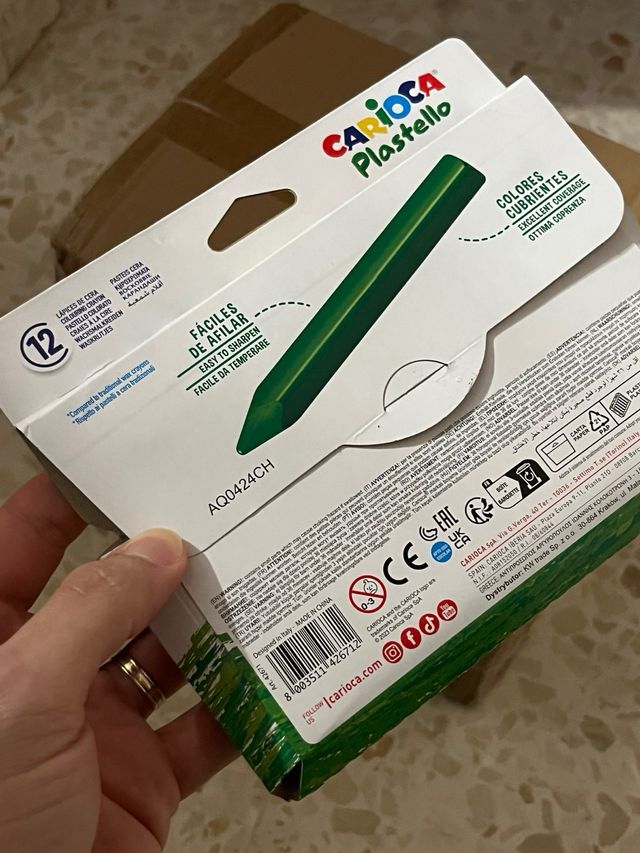 24 ceras Carioca Maxi A ESTRENAR