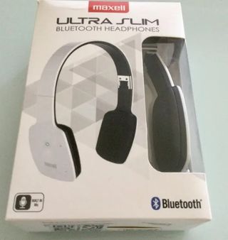 Cascos Maxell ultra slim Bluetooth o cable