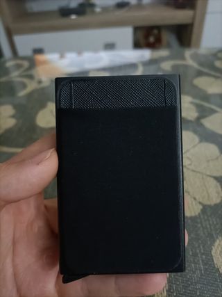 Cartera metálica tarjetero