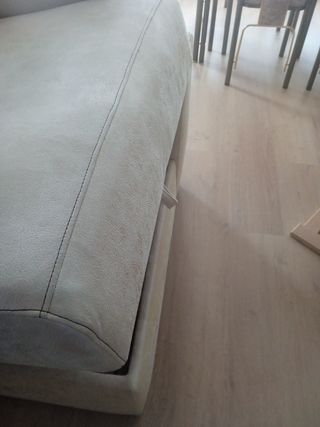 Sofá (eléctrico)3 plaza+diván+arcón y lámparas