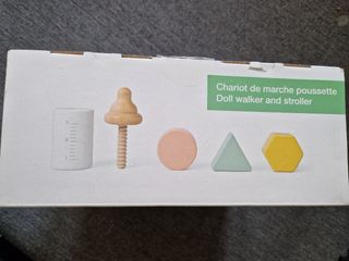 Andador de madera para niños