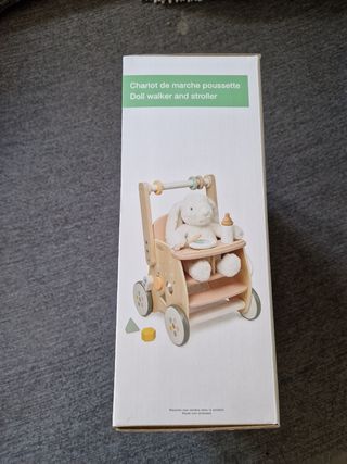 Andador de madera para niños