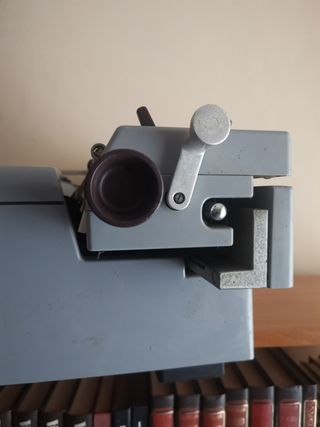 Máquina de escribir. Línea 88. De 1984.