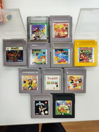 Lote juegos game boy
