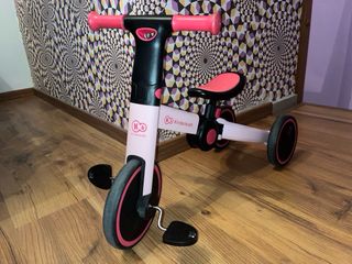 Bicicleta Kinderkraft rosa