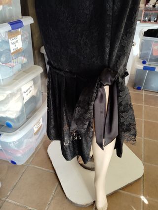 Vestido tipo antiguo 